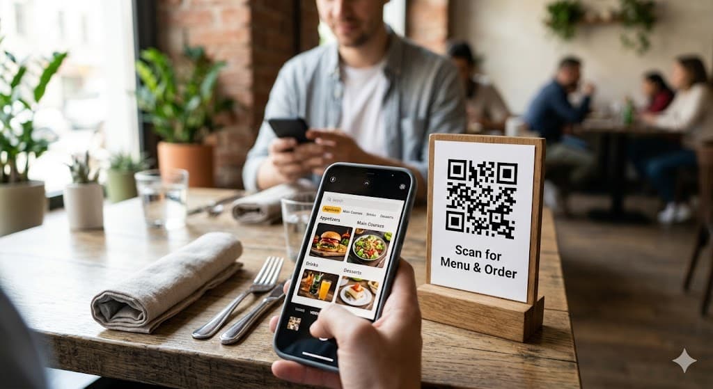 Contactless Menu QR Codes