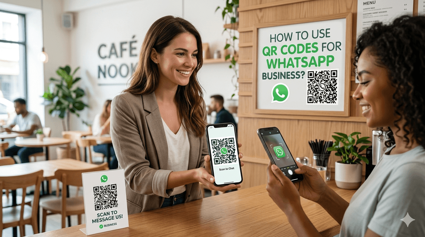 How to Use QR Codes for WhatsApp Business?