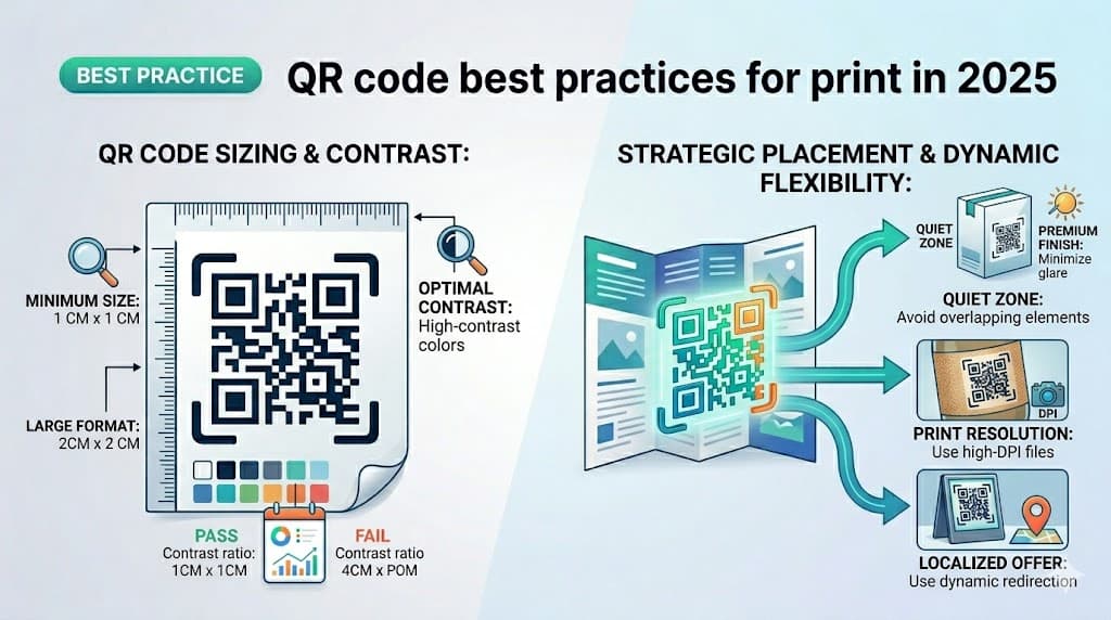 QR code best practices for print in 2025