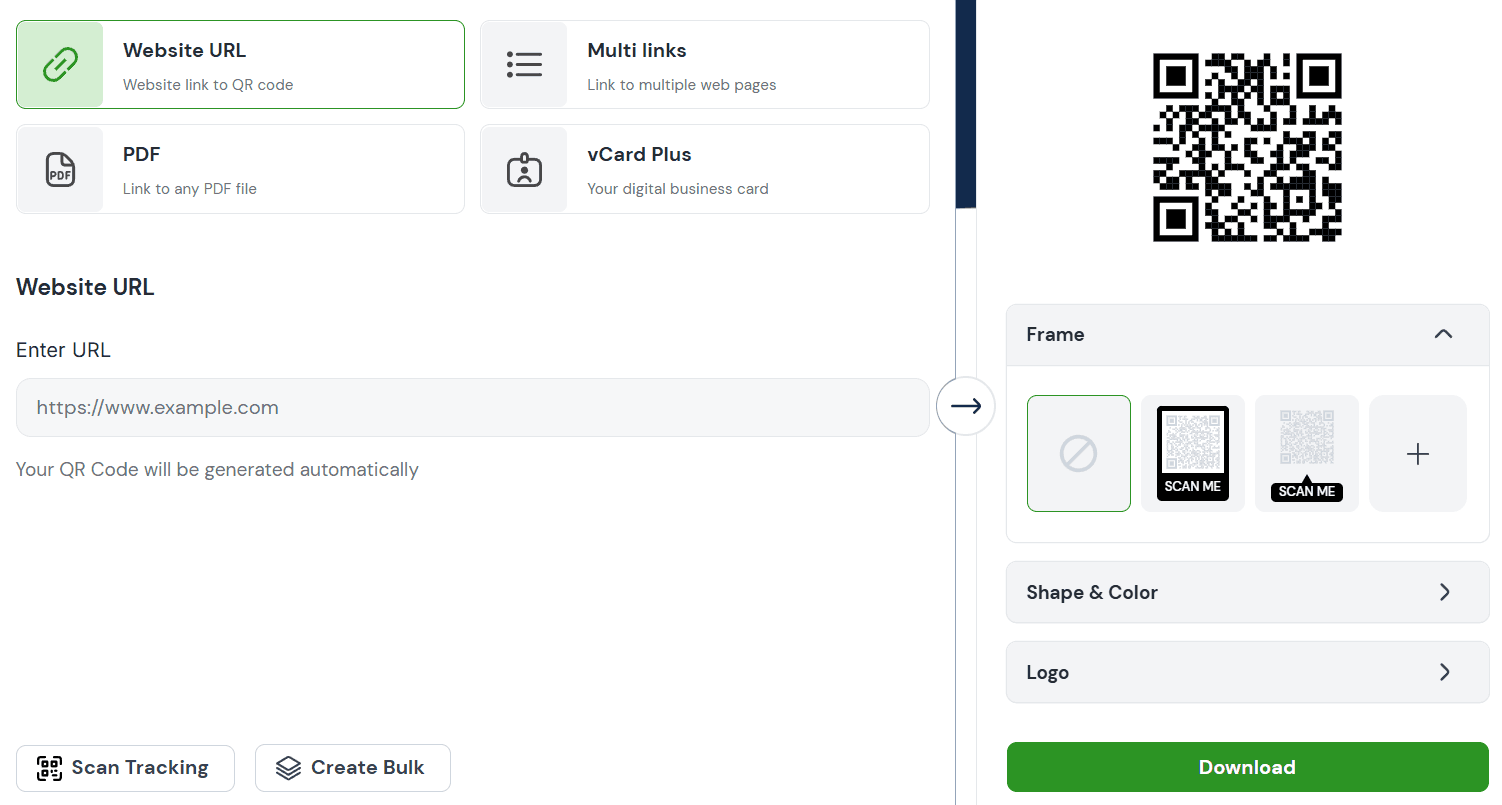 QR Code Formats Guide